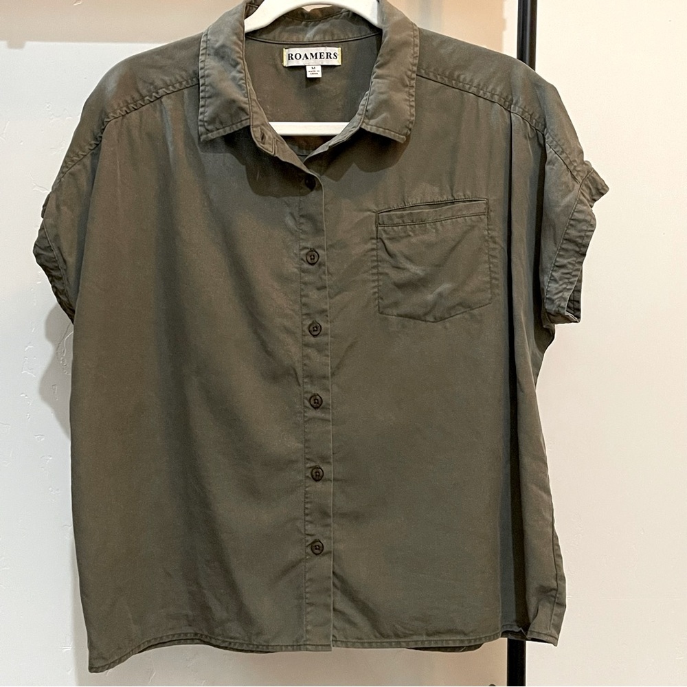 Super comfy CAMP SHIRT!!🏕️